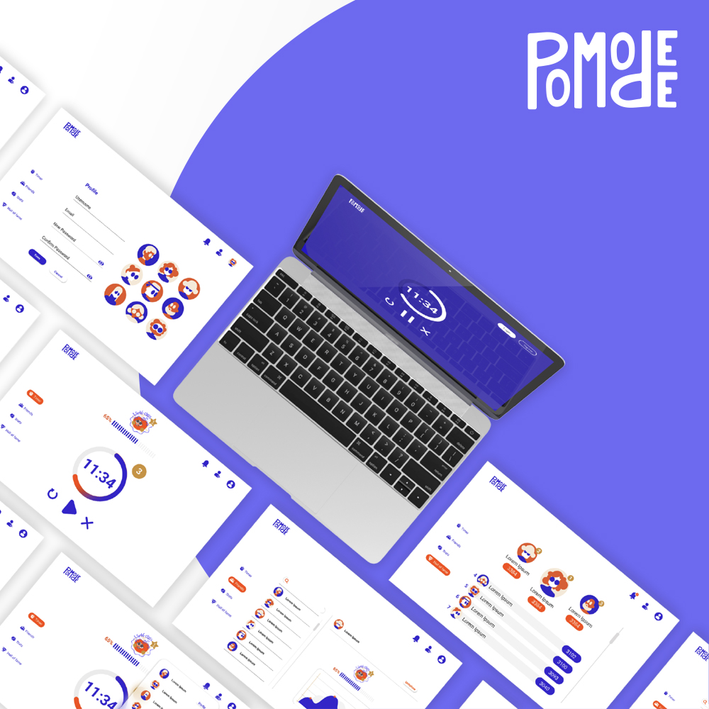 Pomodee (Web & Mobile App)